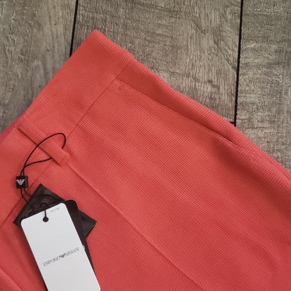 Emporia Armani Red Slacks 598 - Picture 2 of 5